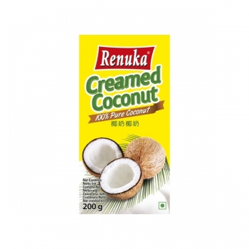 Kokoscreme Creamed Coconut 200g Renuka