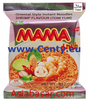 Instant Nudeln Tom Yum Garnelen 60g Nudelsuppe Hazır Erişte Tom Yum Karides marine Instant Noodles Tom Yum Shrimp