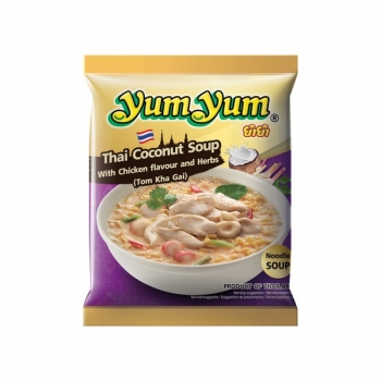 YumYum Gold Thai Kokossuppe mit Hühnergeschmack und Kräutern 100g Nudelsuppe