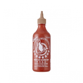 Sriracha HOT CHILI Knoblauch 455ml Sauce Soße Flying Goose