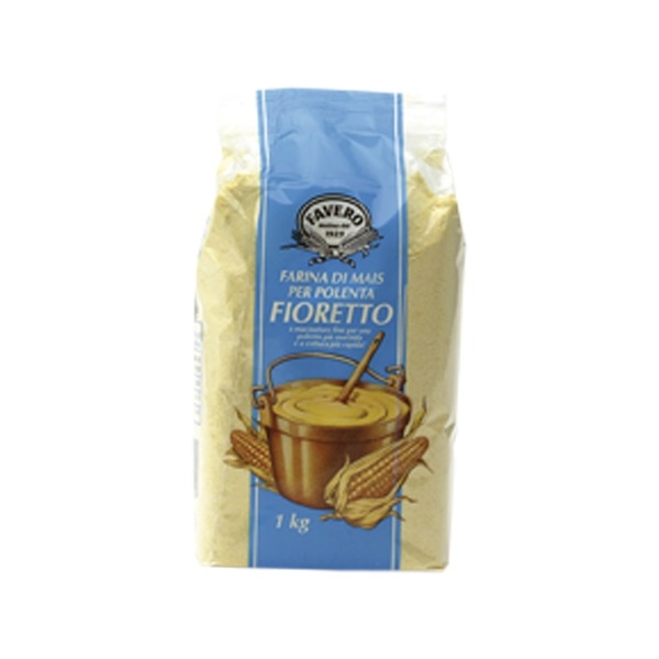 Maismehl (Fein) Polenta Fioretto Favera 1Kg