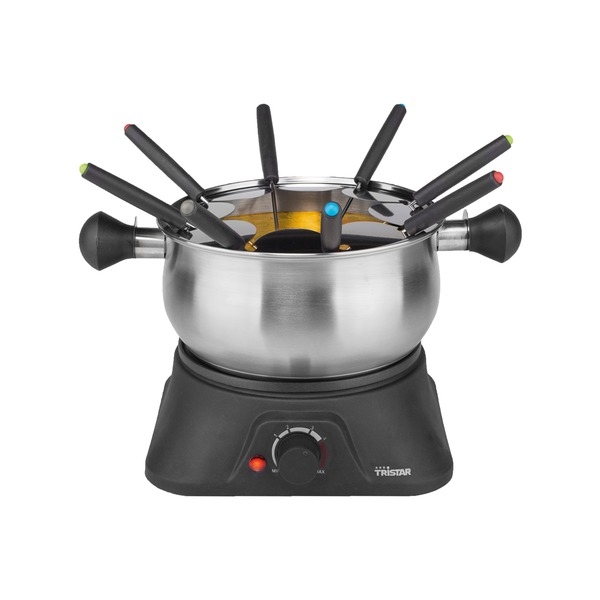 Fondue 1,3 L (8 Personen) Edelstahl Tristar